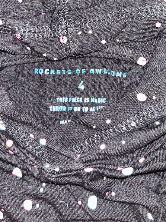 Rockets of Awesome Kids Hooded Long Sleeve with Dot Detail - Picture 2 of 2